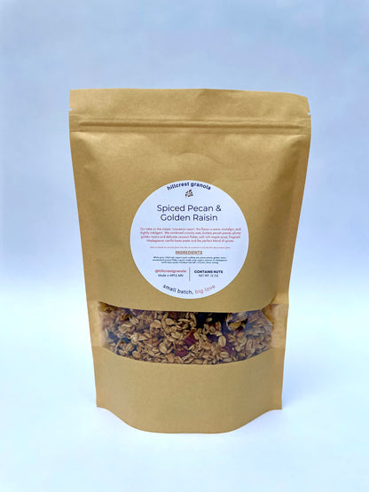 Spiced Pecan & Golden Raisin
